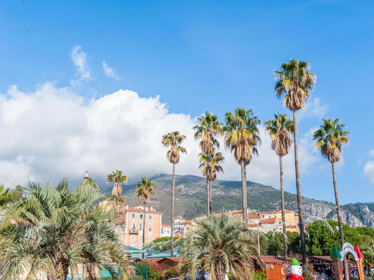 Nice Apartment In Menton With Balcony Terrace Zewnętrze zdjęcie